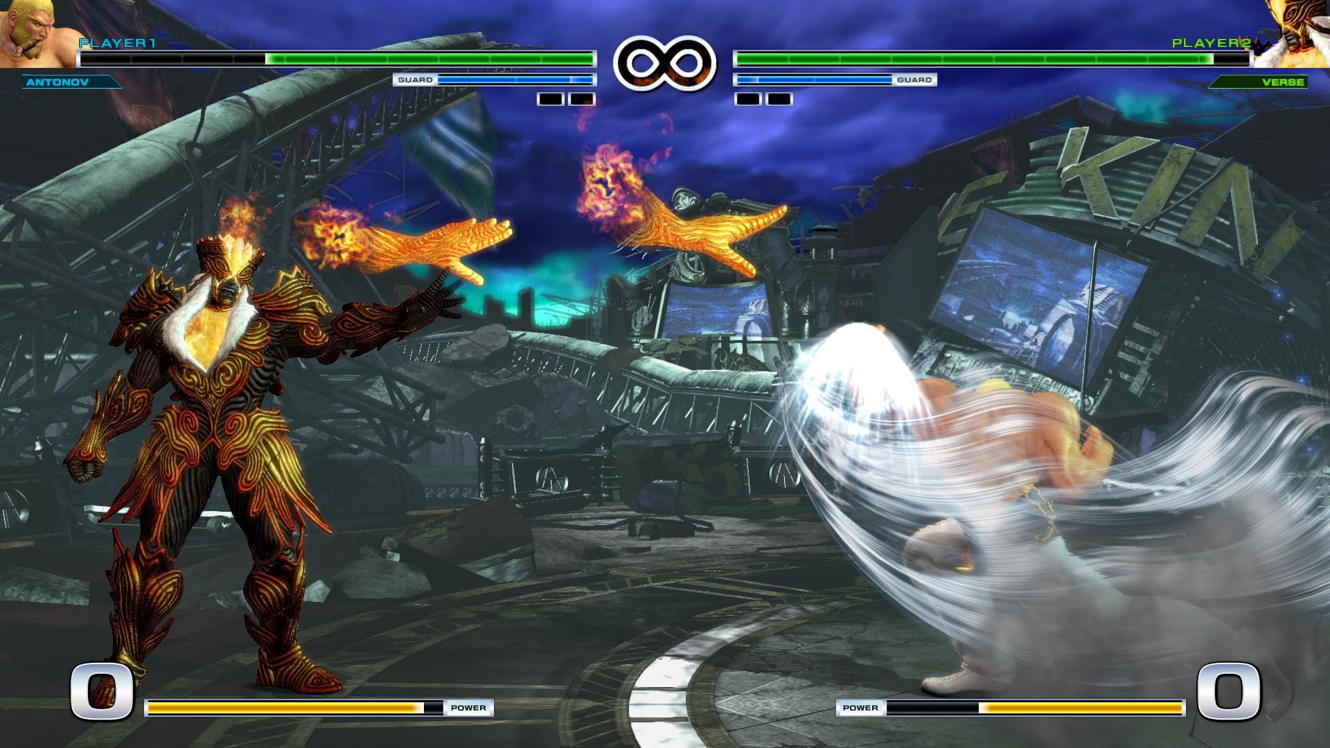 Kof14 1 05パッチが配信開始 アントノフやバースがデフォで解放 ランクマにキック機能追加など