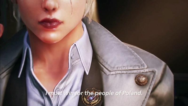鉄拳7 新キャラクターの短いティザー映像が公開に ポーランド国民のために戦う女性首相キャラクター